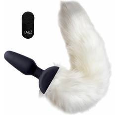 Vibrating Anal Plug with Fox Tail