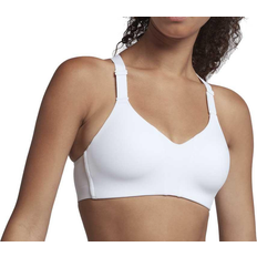 Nike Dri-FIT Rival High-Support Sports Bra - White/White/Pure Platinum