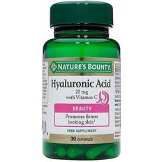 Natures Bounty Hyaluronic Acid 20mg with Vitamin C 30 stk