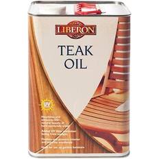 Liberon Teak Oil with UV Wood Oil Transparent 5L