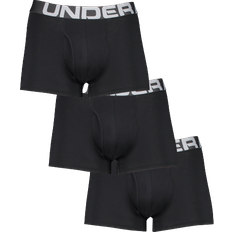 Under Armour Men's Charged Cotton 3" Boxerjock 3-pack - Black