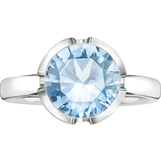 Sininen Sormukset Thomas Sabo Signature Line Solitaire Ring - Silver/Blue