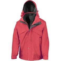 Result 3 In 1 Zip & Clip StormDri Jacket - Red