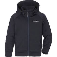 Full zip jacket navy Didriksons Corin Kid's Full Zip Jacket - Navy (504117-039)