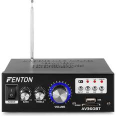 Fenton Versterkers en Ontvangers Fenton AV360BT versterker met Bluetooth en USB/SD mp3 speler