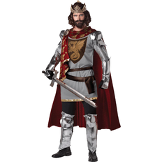 Silver Fancy Dresses California Costumes Men's King Arthur Medieval Knight Story Fancy Dress