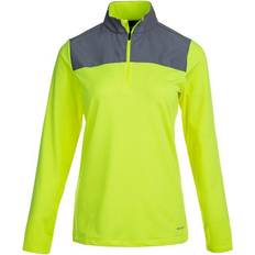 Gula - Träningsplagg Tröjor Endurance Tusina Light The Night Midlayer Women - Safety Yellow