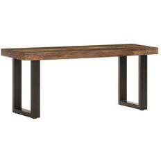 Madera Bancos vidaXL - Banco 110x46cm