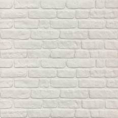 vidaXL 3D Wall Panels With White Brick Design 11 pcs EPS (147203)