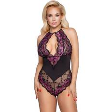 Cottelli Collection Body aus 2-farbiger Spitze, mit Schrittverschluss