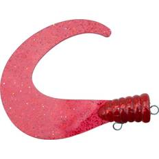 Fiskeutrustning Svartzonker BigTail reserv-tail c42 transparent red 2-pack