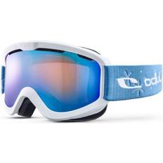 Julbo Women's June Snow Goggles - Blanc/Bleu Flakes