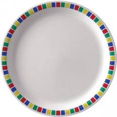 Melamine Dishes Kristallon Fairground Dinner Plate 23cm 12pcs