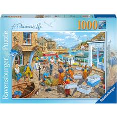 Pussel Ravensburger Fishermans Life 1000 Pieces