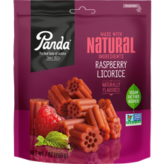 Liquorice Panda Natural Raspberry Licorice 7.055oz