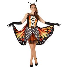 tectake Butterfly Marsh Gold Wing Costume