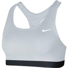 Sportswear Garment Underwear Children's Clothing NIKE Swoosh Sports Bra - Carbon Heather/White