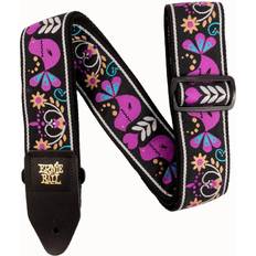 Ernie Ball Purple Bird Lupin Jacquard Strap