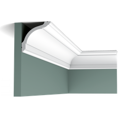 Moulure et Menuiserie Orac Decor CX127 Corniche Plafond 9.5 x 9.5 x 200 cm