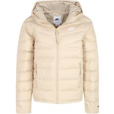 Nike Sportswear Therma-fit Windrunn Rattan/White Female Beige