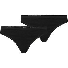 Vero Moda Trosor Vero Moda Agnes String 2-Pack - Black