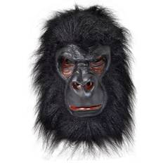 Animals Head Masks Bristol Novelty Adult's Latex Gorilla Mask With Hair