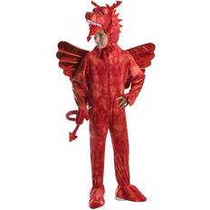 Drakdräkt Maskerad Bristol Novelty Bristol Novelty Drakdräkt för barn/barn Red M
