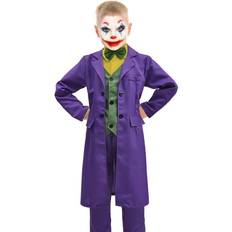 Ciao Joker Costume déguisement garçon Original DC Comics (Taille 8-10 Ans) Boys, 11702.8-10, Purple, Green, Yellow