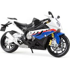 Motorcykel 1 12 Maisto BMW S 1000 RR, motorcykel i æske, 1:12