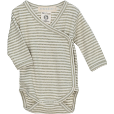 Newborn  Wrap Body - Sage/Ecru (P876)