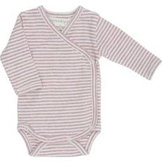 Lilla Bodyer Serendipity Newborn Wrap Body - Lilac/Offwhite (P876)