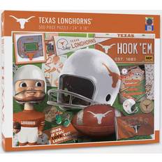 YouTheFan Texas Longhorns Retro Series 500 Pieces