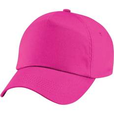 Beechfield Unisex Plain Original 5 Panel Baseball Cap - Fuchsia