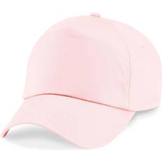 Beechfield Unisex Plain Original 5 Panel Baseball Cap - Pastel Pink