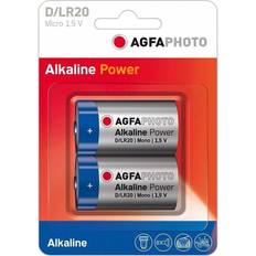 AGFAPHOTO Alkaline Power D 2-pack