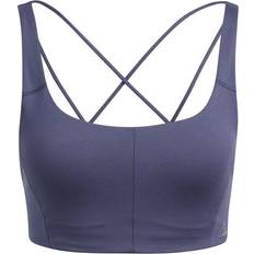 Blue - Yoga Underwear adidas CoreFlow Medium Support Bra - Shadow Navy