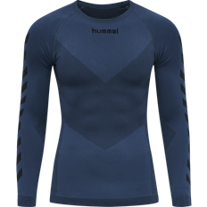 Elastane/Lycra/Spandex Base Layers Hummel First Seamless Jersey Men - Dark Denim