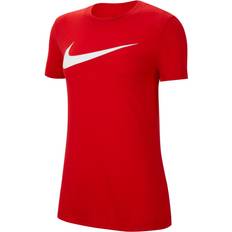 Nike Team Club 20 Swoosh T-shirt Women - University Red/White