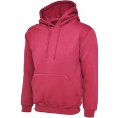 Uneek Classic Hoodie - Hot Pink