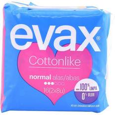 Higiene Íntima & Protecciones Menstruales Compresa Cottonlike Normal Alas 16 U