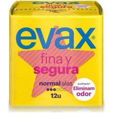 Barato Toallas menstruales Evax Fina y Segura Normal 12 U