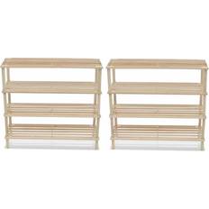 vidaXL - Shoe Rack 74x67.5cm