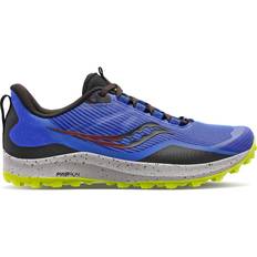 Man - Saucony Peregrine Running Shoes Saucony Peregrine 12 M - Blue Raz/Acid