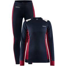 XS Ensembles de Couche de Base Craft Core Dry Baselayer Set Women - Navy Blue