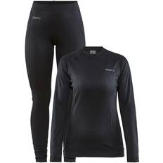 XS Ensembles de Couche de Base Craft Core Dry Baselayer Set Women - Black