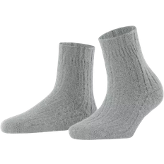 Cashmere Underwear Falke Bedsock Rib Women Socks - Silver