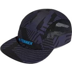 Elastan / Lycra / Spandex Capser Adidas Terrex Aeroready Five-Panel Graphic Cap Unisex - Shadow Navy/Black