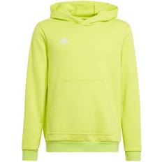 Adidas L Hoodies Adidas Entrada 22 Sweat Hoodie Kids - Team Semi Sol Yellow