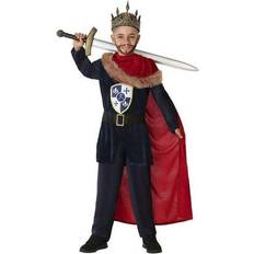Th3 Party Disfraz Rey Medieval Rojo Infantil 7 A 9 Años