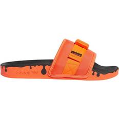 Dam - Röda Slides adidas Pouchylette - Solar Red/Solar Red/Core Black